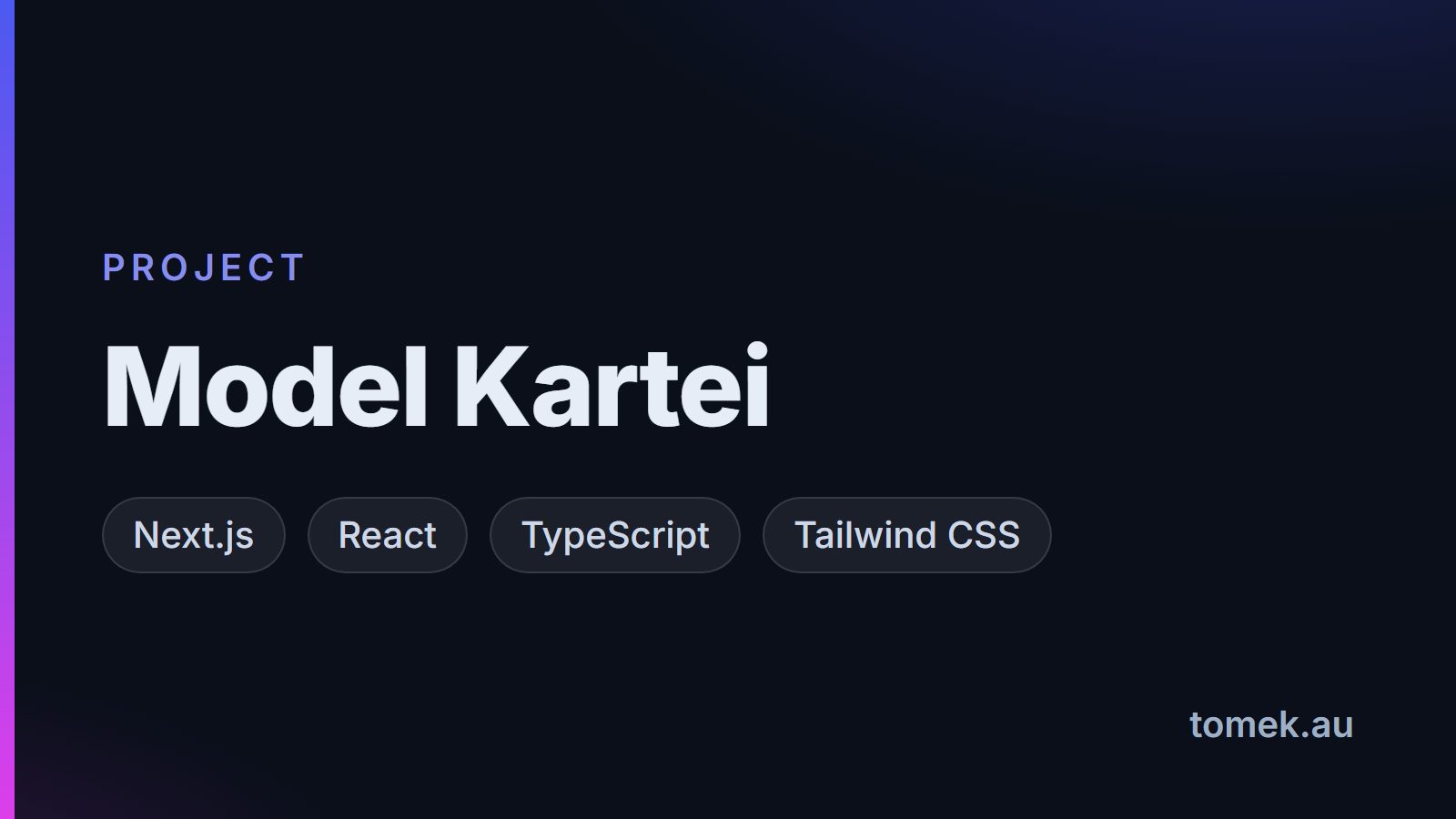 Model Kartei