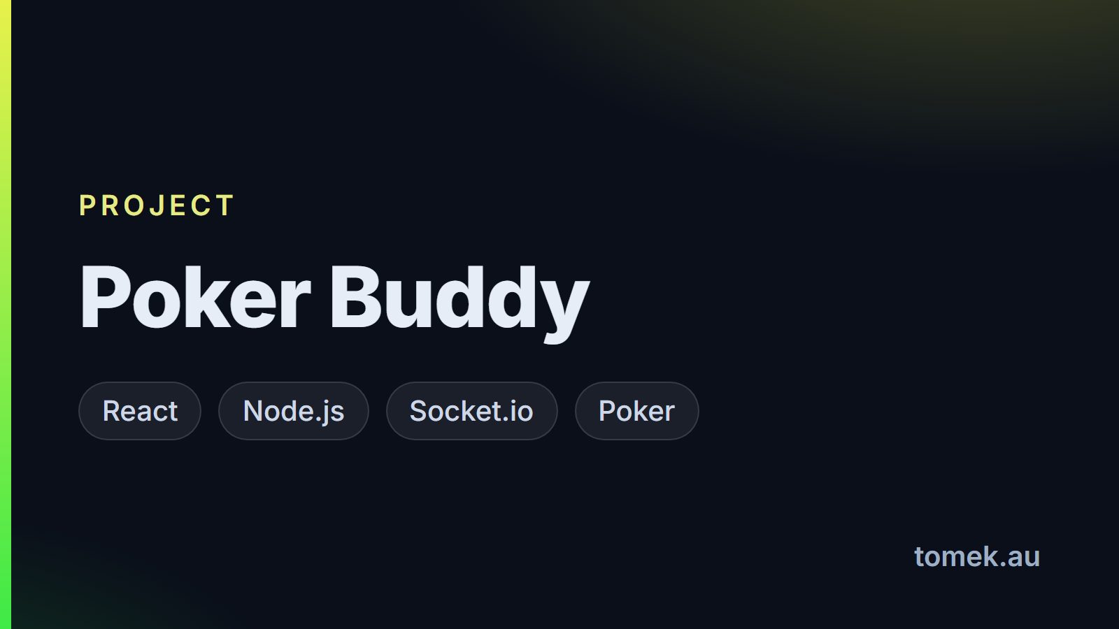 Poker Buddy