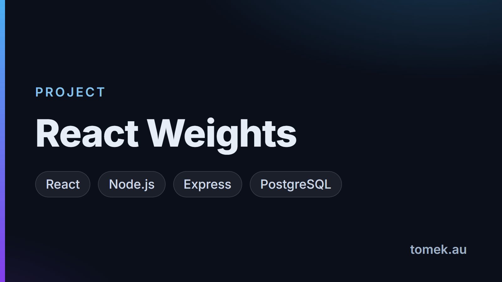 React Weights
