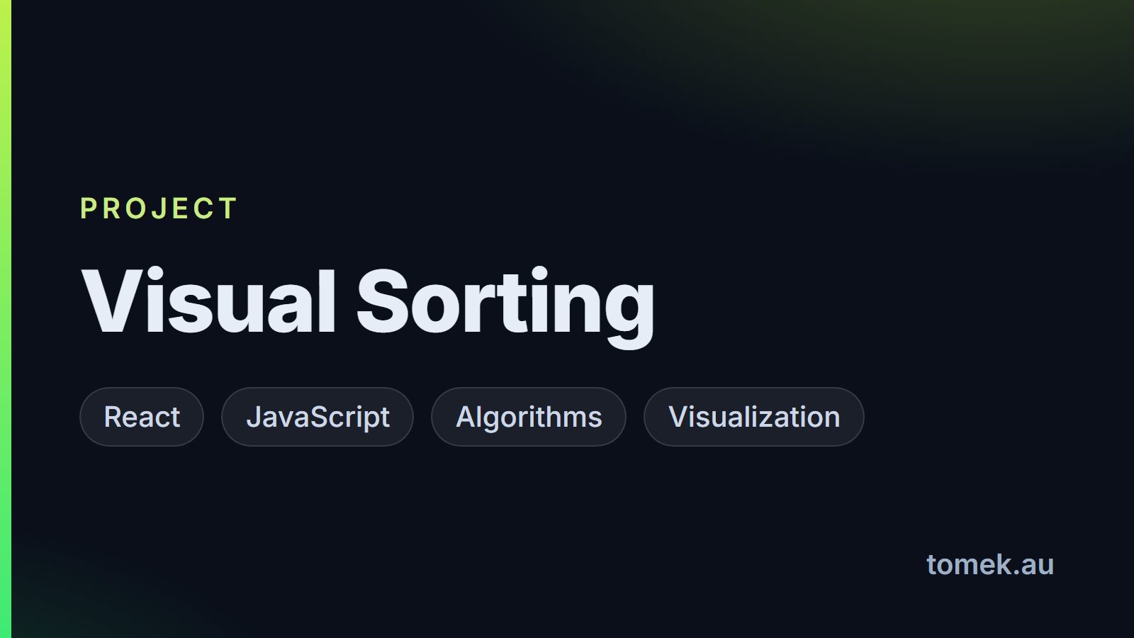 Visual Sorting
